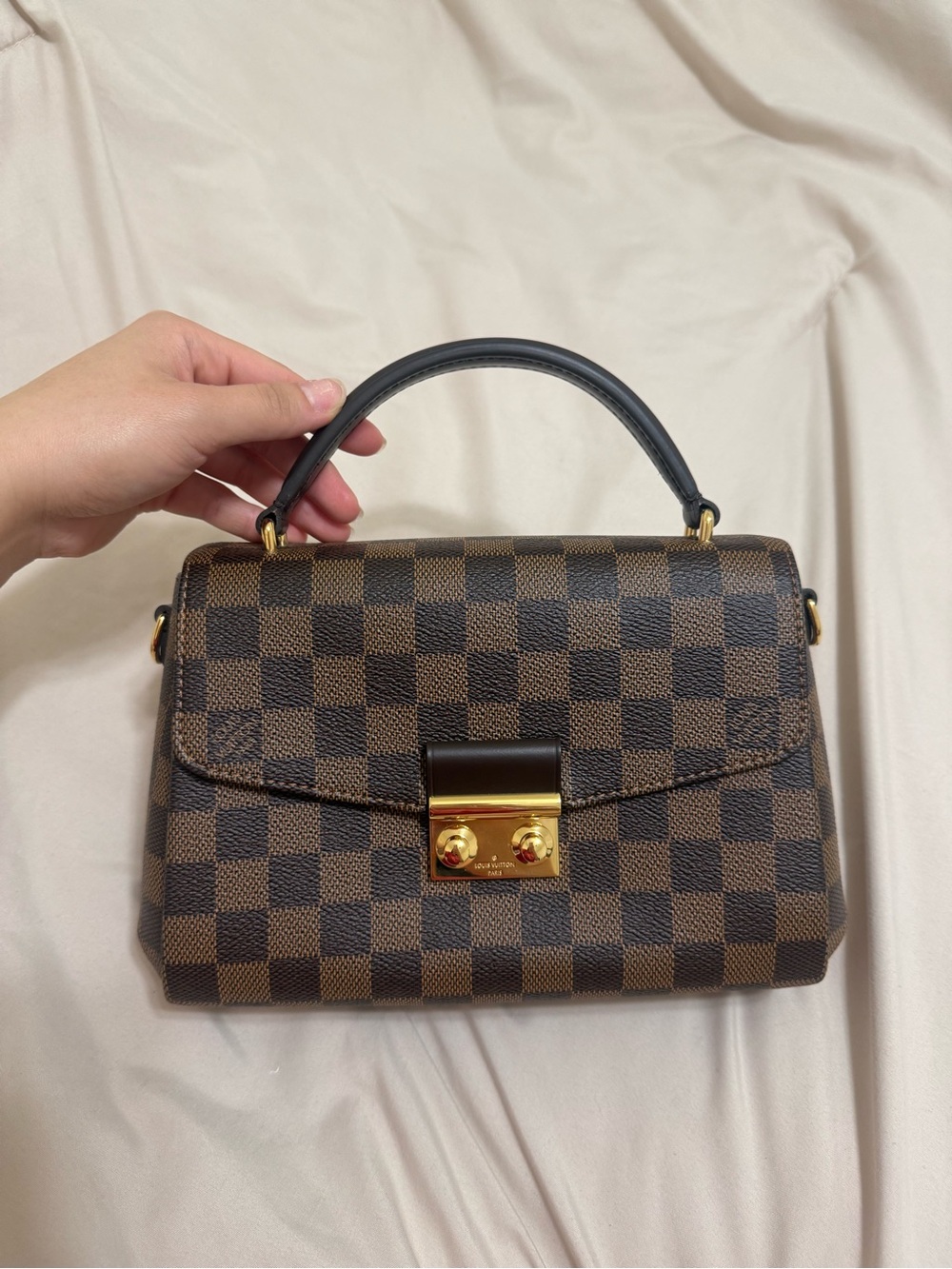 Louis Vuitton CROISETTE Damier Ebene
